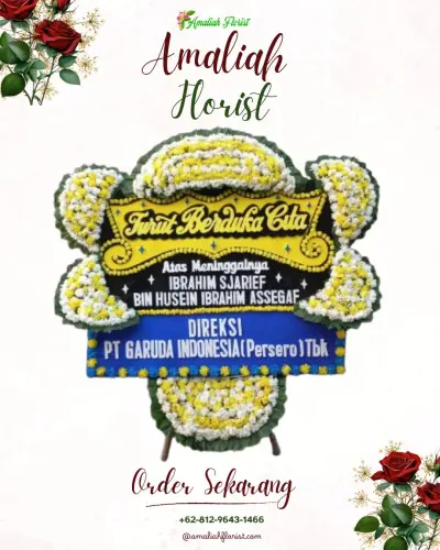 Papan Bunga Duka di Dalang